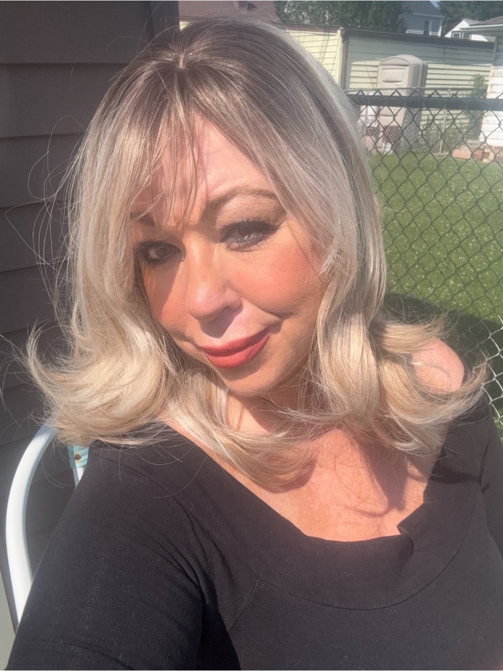 JB Extensions Emily Light Mixed Blonde wig 💕